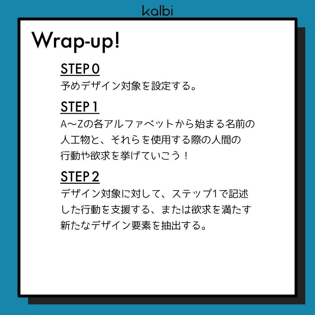 アルファベットシステム法wrapup