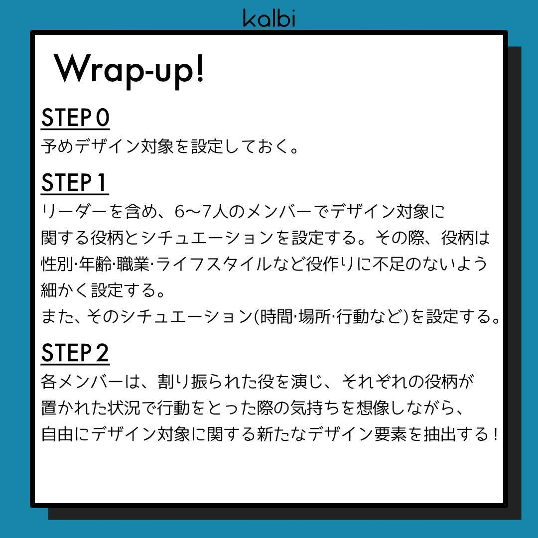 キャスティング法wrapup